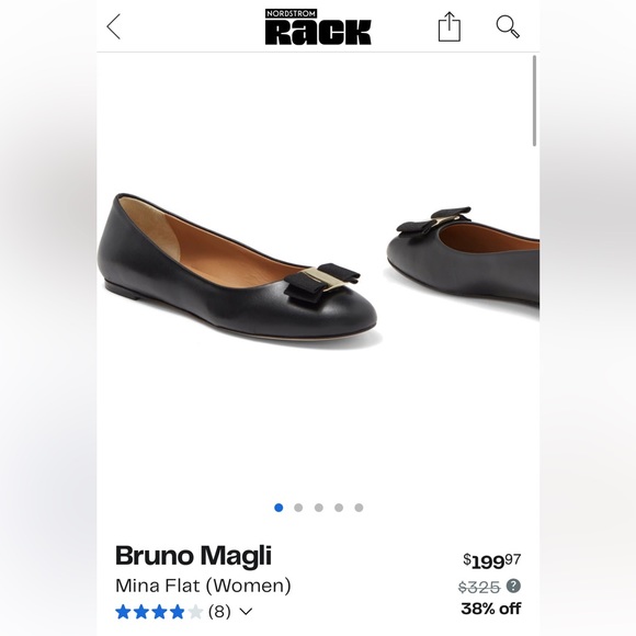 Bruno Magli mina flats 36.5 (6.5) - Picture 2 of 8